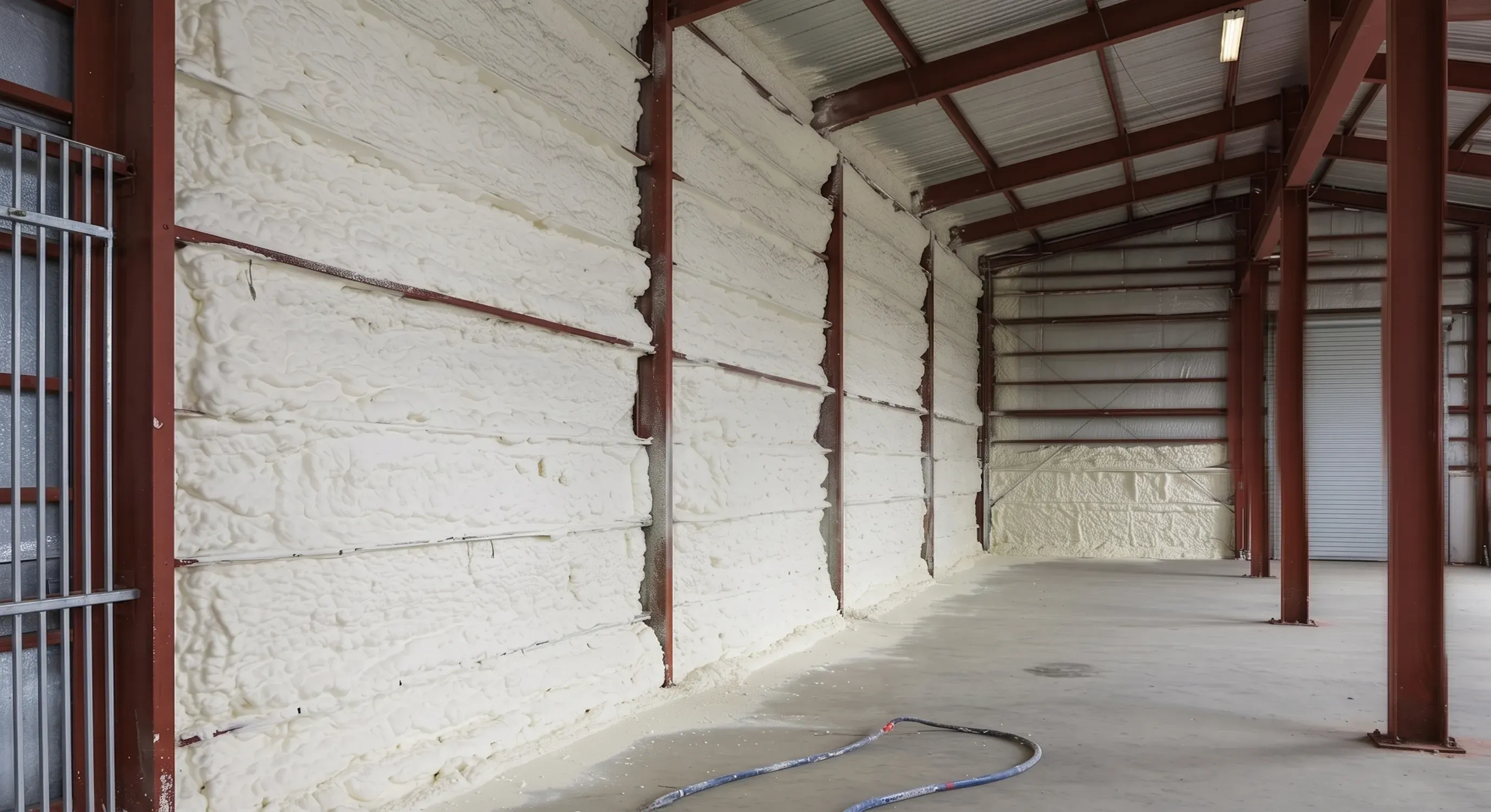 Commercial Insulation work in a Wichita building